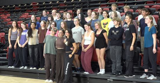 Alumna Kate Cummings Leads ‘Mamma Mia’ Choreography Workshop at Rocktown High School