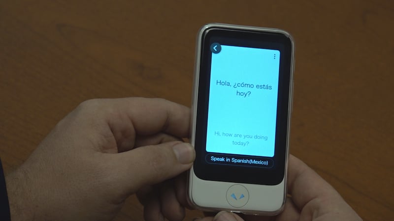 A new translation device is helping bridge language barriers for patients and families at...