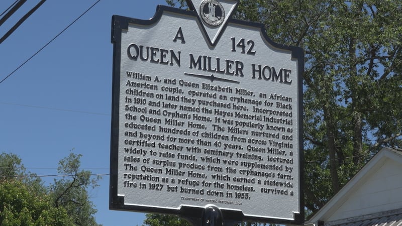 State historical marker unveiled at Queen Miller Home in Staunton