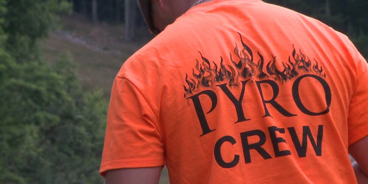 Behind the scenes with the pyro crew setting up for Massanutten ...