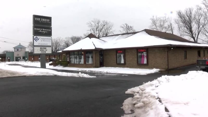 Authorities say a Roanoke bridal shop is tied to human trafficking and drug-dealing operations.