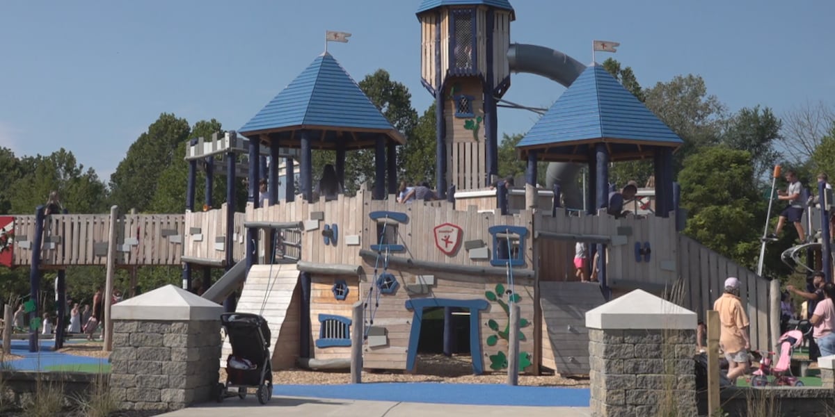 Kids Castle Is Back: Harrisonburg’s Beloved Playground Reopens at Purcell Park