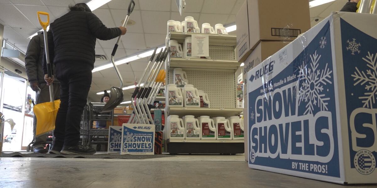Rocking R Ace Hardware Snow shovels and tools in high demand at Rocking R ACE Hardware as ...