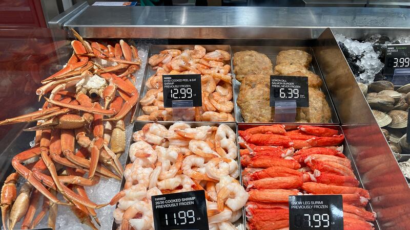 Fresh Fish Inflation Consumer inflation slowed to a still-high 8.2% over the past 12 months