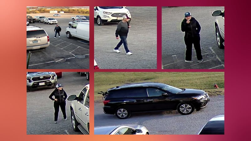The Augusta County Sheriff's Office is seeking assistance finding suspects in a theft from a...