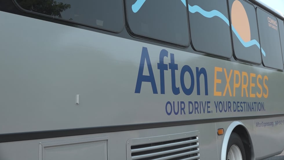 The Afton Express buses have arrived and are set to hit the road on Sept. 1.