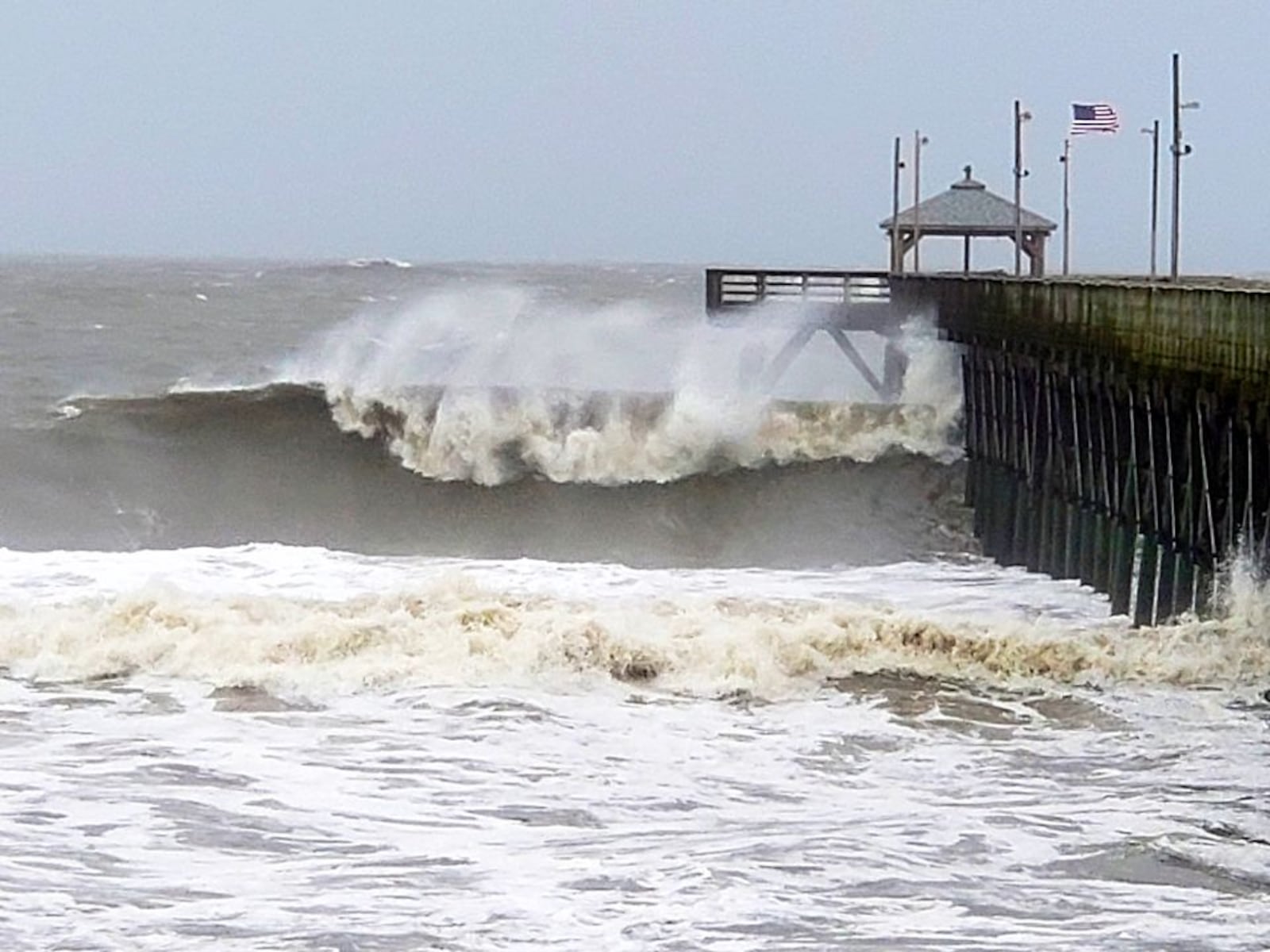 Rip currents and high waves across the East Coast