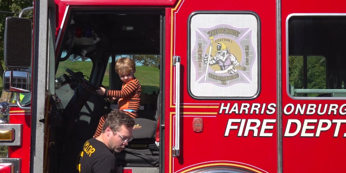 Harrisonburg Fire Department hosts ‘Boo Bash’ for Fire Prevention Week