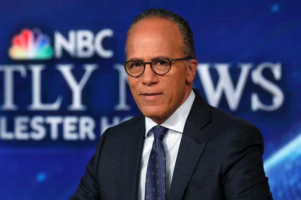 Lester Holt stepping down as 'NBC Nightly News' anchor