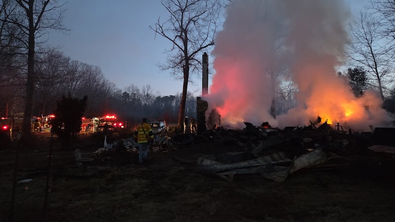 A fire broke out early Thursday morning in Pendleton County, fully involving a home and...