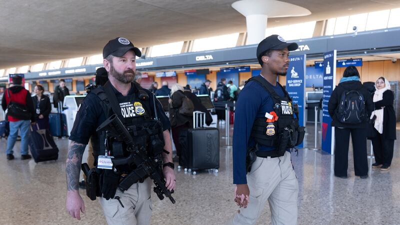 FILE - Department of Homeland Security, Transportation Security Administration, Federal Air...