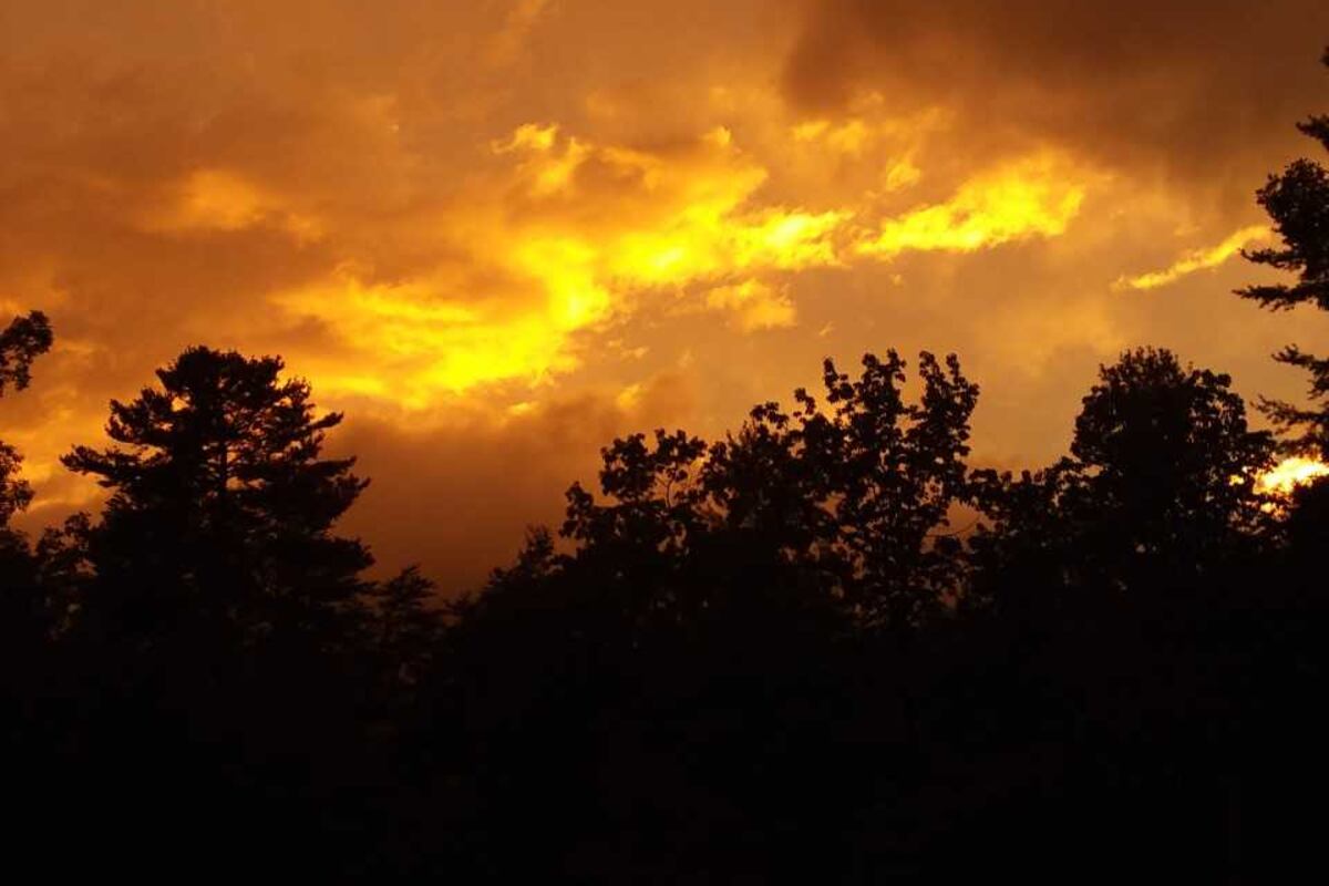 Sunset Thursday Viewer photos of Thursday night's sunset