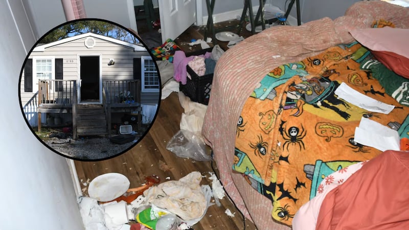 According to the Mobile County Sheriff’s Office, the teenager was left to live alone with...