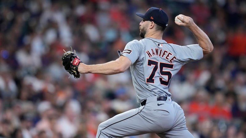 Hanifee makes MLB Postseason debut, helps Detroit advance past Houston