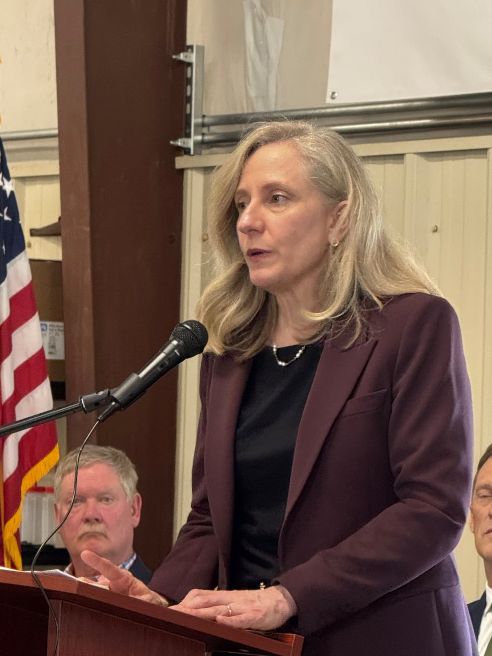 There was a special visitor in the valley this morning: Gov. Abigail Spanberger, making stops...