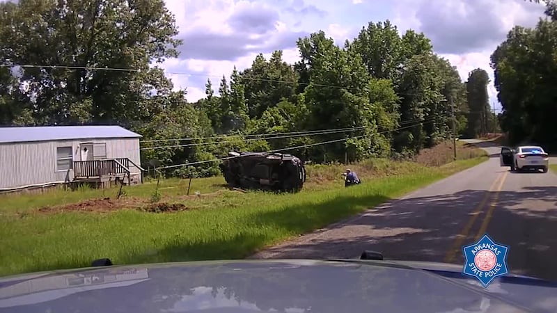 An ASP trooper said they attempted to stop the 2012 Toyota Highlander for a traffic violation.