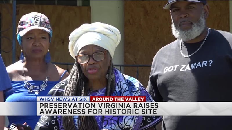 Logan Parham with Preservation Virginia said the Queen Miller Home and its legacy are an...