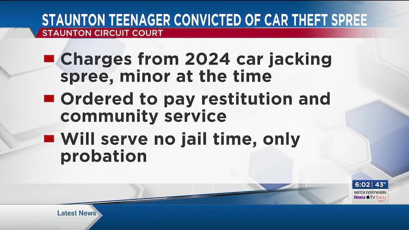 Braxton Ritchie pleaded guilty on May 28 to numerous theft charges, but he will not receive...